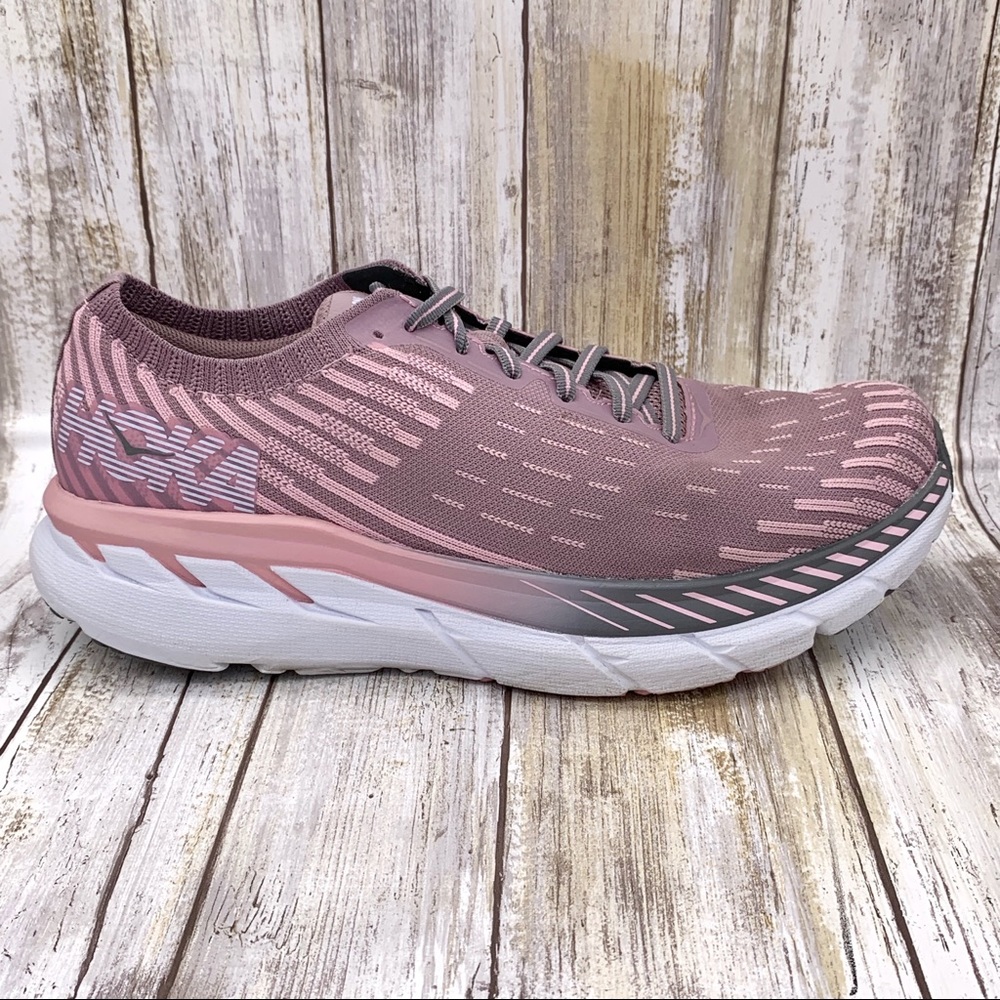 Hoka One One Clifton 5 Knit Running Shoe
